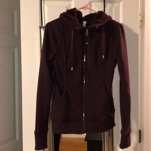 Lululemon zip up sweatshirt size 4